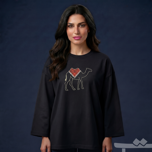 تيشرت كم طويل الجمل