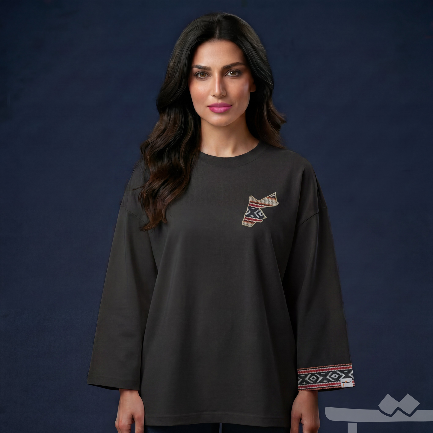 تيشرت كم طويل سدو الخارطة