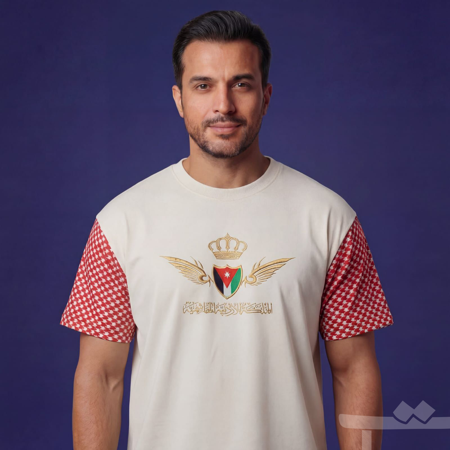 تيشرت الشماغ والعلم